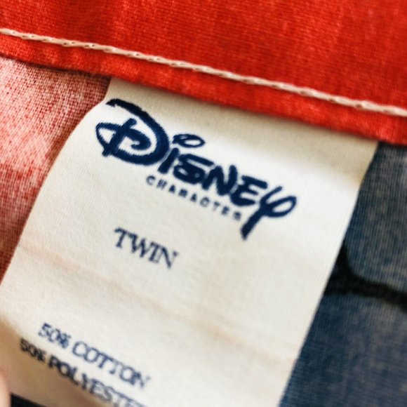 Vintage Disney’s Aladdin Twin Bed Set Comforter Pillowcase Fitted Flat Sheet - Picture 6 of 9
